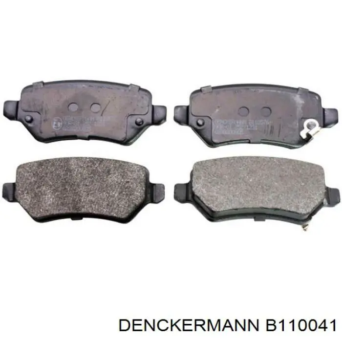 Задні гальмівні колодки Denckermann B110041 ціна, від 12.68 USD