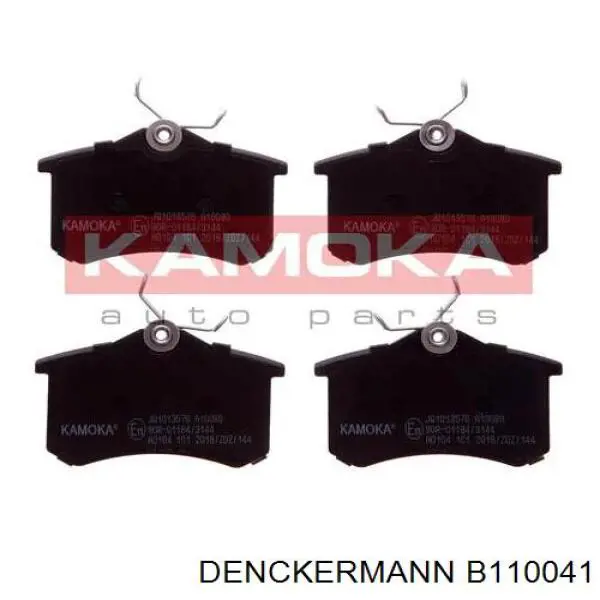 Задні гальмівні колодки Denckermann B110041 ціна, від 12.68 USD