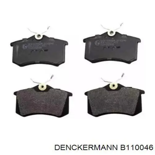 Купити B110046 Denckermann Задні колодки