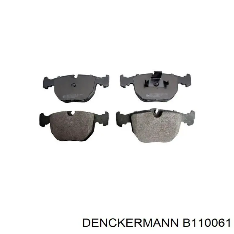Купити B110061 Denckermann Колодки гальмівні передні, дискові