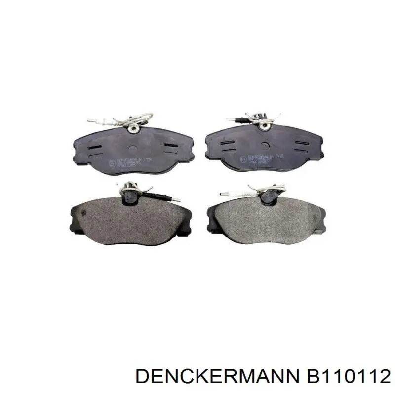 Купити B110112 Denckermann Колодки гальмівні передні, дискові