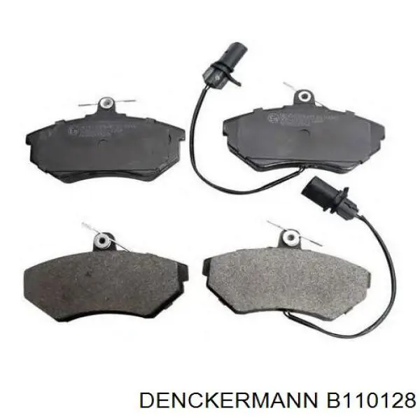 B110128 Denckermann колодки гальмівні передні, дискові