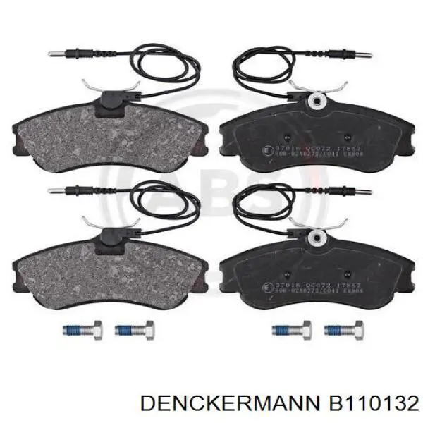 Гальмівні колодки Denckermann B110132 ціна, від 18.71 USD