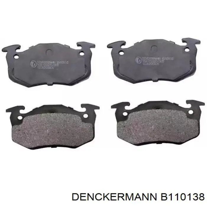 Купити B110138 Denckermann Колодки гальмівні передні, дискові