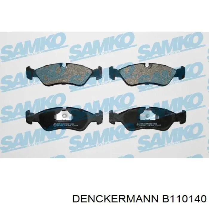 Гальмівні колодки Denckermann B110140 ціна, від 13.45 USD