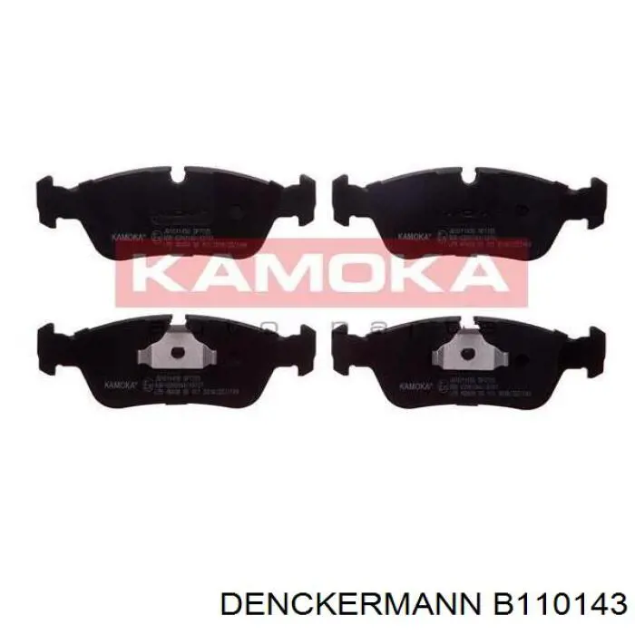 Купити B110143 Denckermann Колодки гальмівні передні, дискові