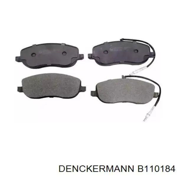 Купити B110184 Denckermann Колодки гальмівні передні, дискові