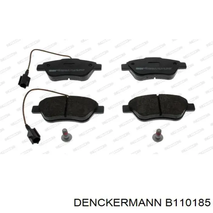 Гальмівні колодки Denckermann B110185 ціна, від 16.91 USD