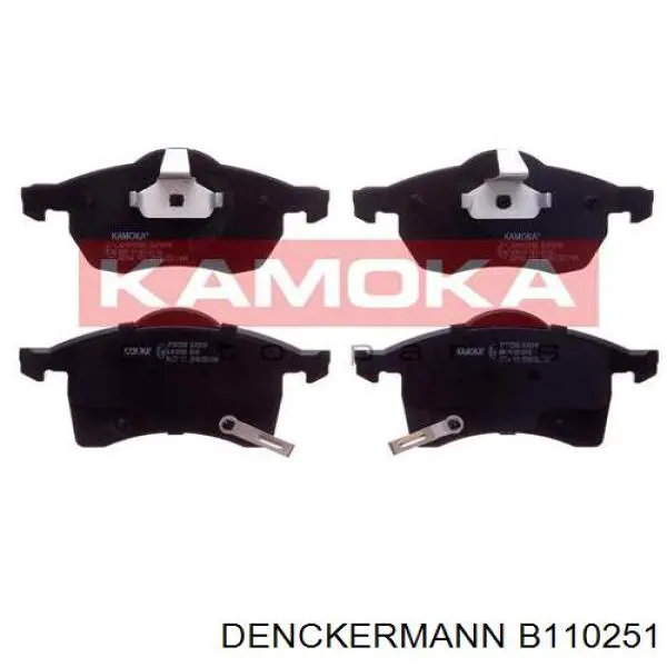 B110251 Denckermann Передні гальмівні колодки