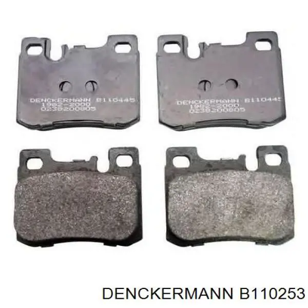 Купити B110253 Denckermann Задні колодки