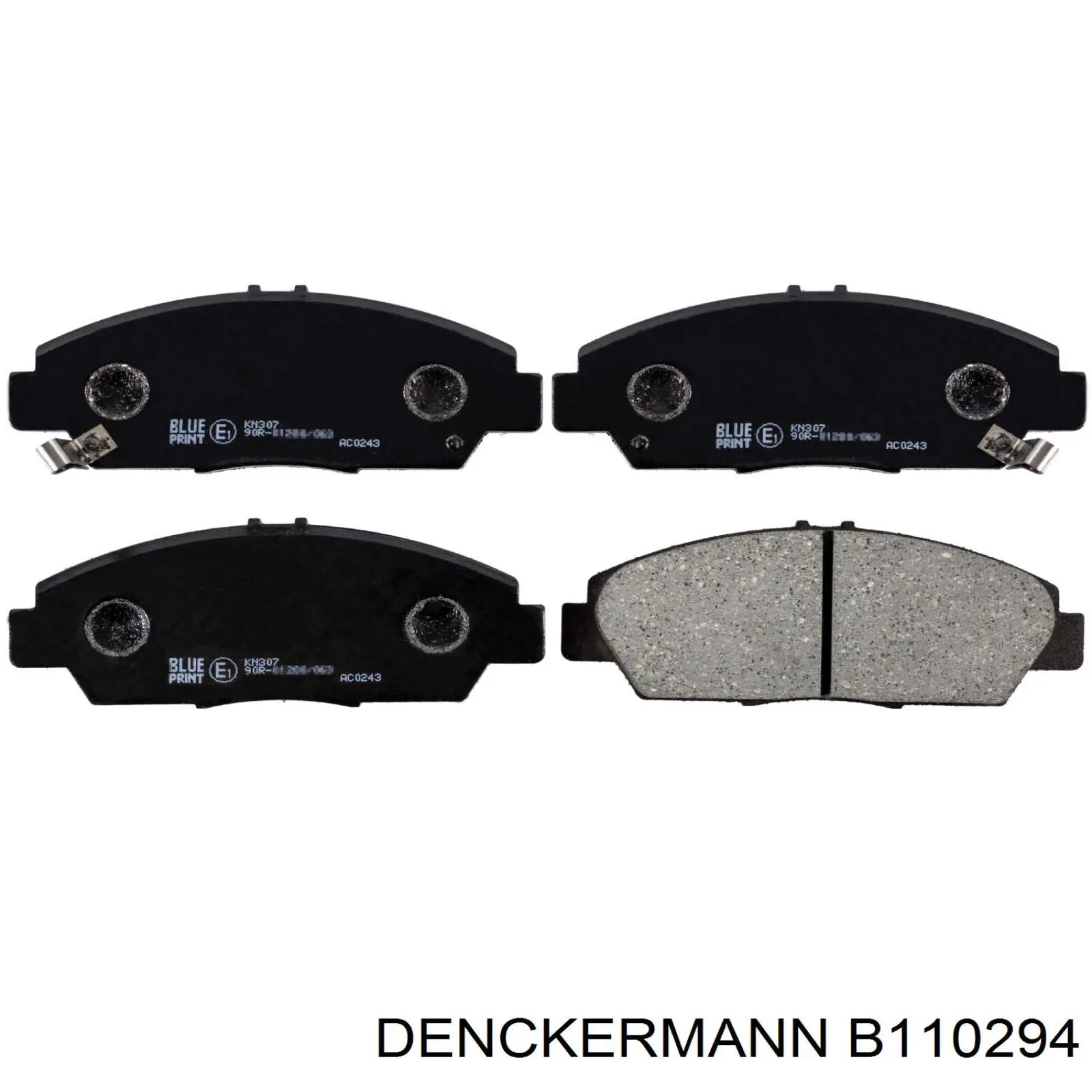 Гальмівні колодки Denckermann B110294 ціна, від 23.49 USD