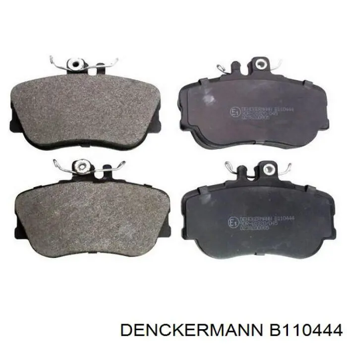 B110444 Denckermann колодки гальмівні передні, дискові