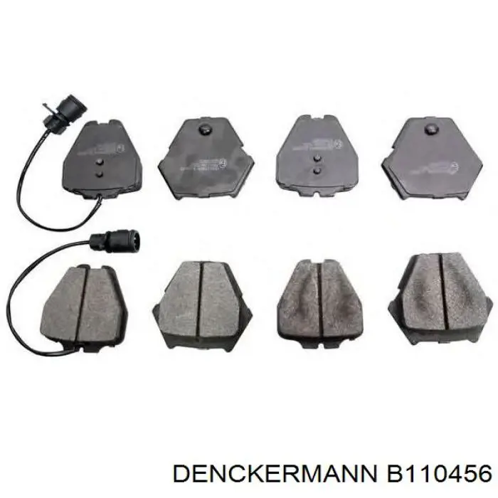 Тормозні колодки Denckermann B110456