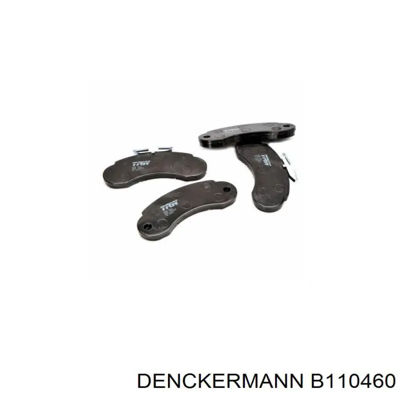 Гальмівні колодки Denckermann B110460 ціна, від 20.06 USD
