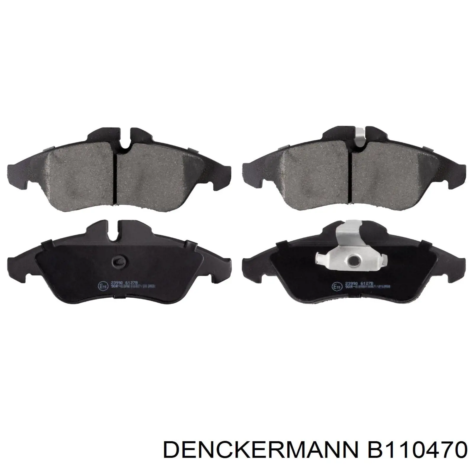 Купити B110470 Denckermann Колодки гальмівні передні, дискові