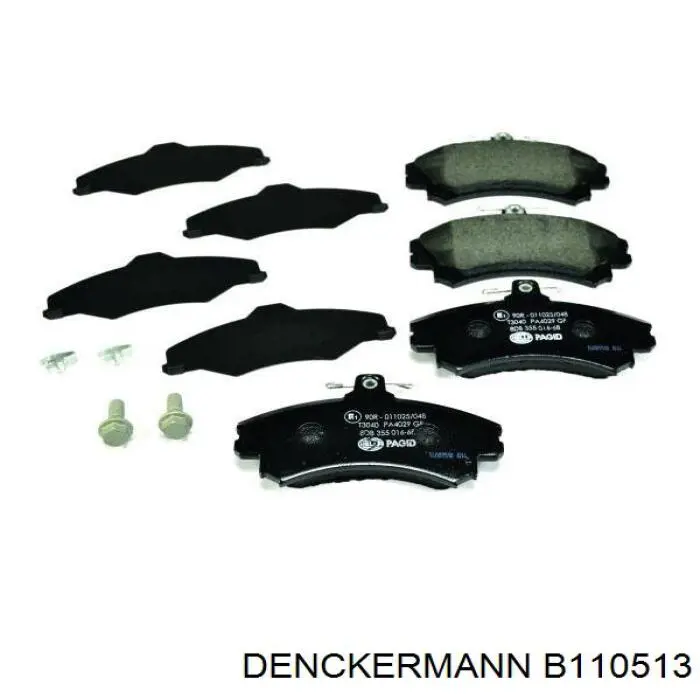 Тормозні колодки Denckermann B110513