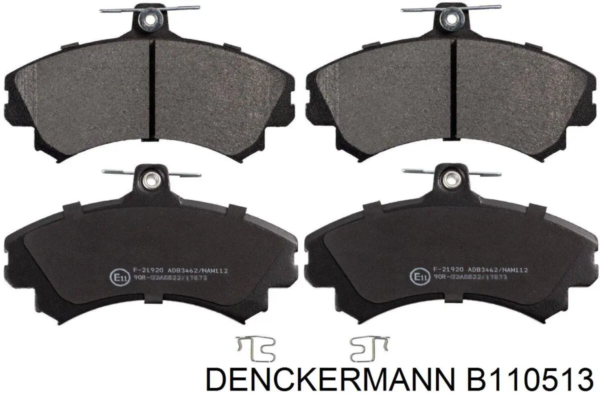 Гальмівні колодки Denckermann B110513 ціна, від 17.87 USD