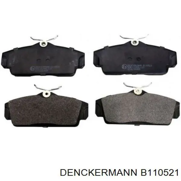 Гальмівні колодки Denckermann B110521 ціна, від 18.98 USD