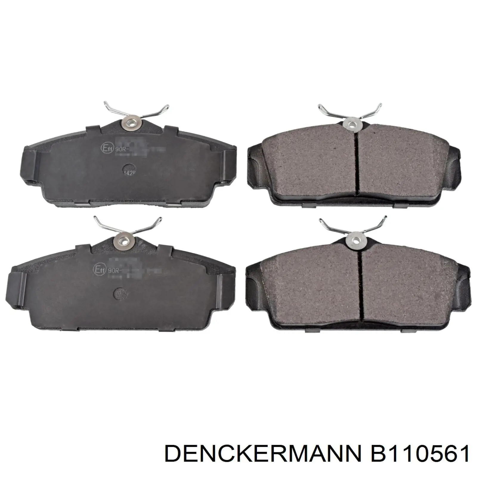 B110561 Denckermann Передні гальмівні колодки