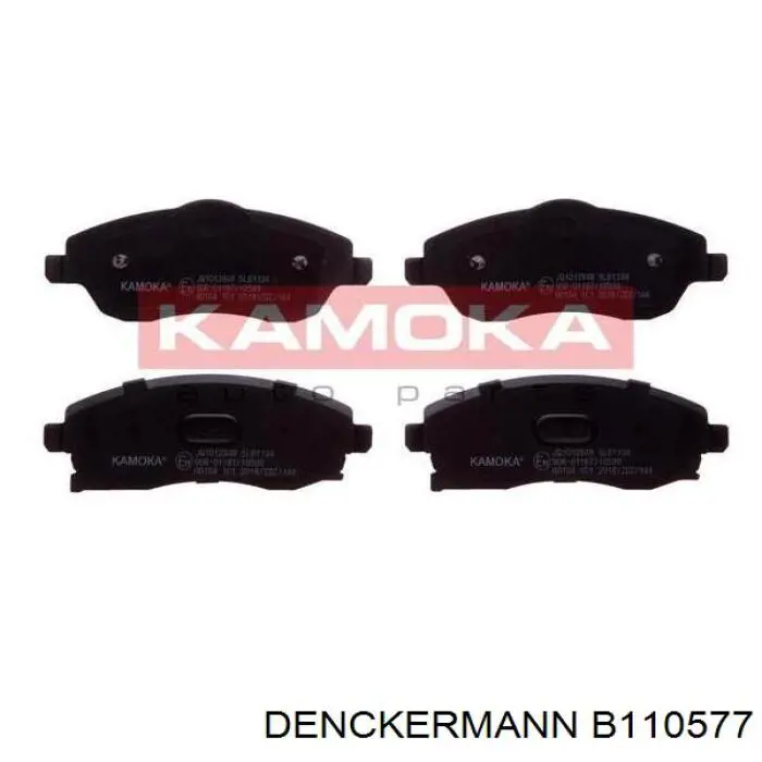 B110577 Denckermann Передні гальмівні колодки