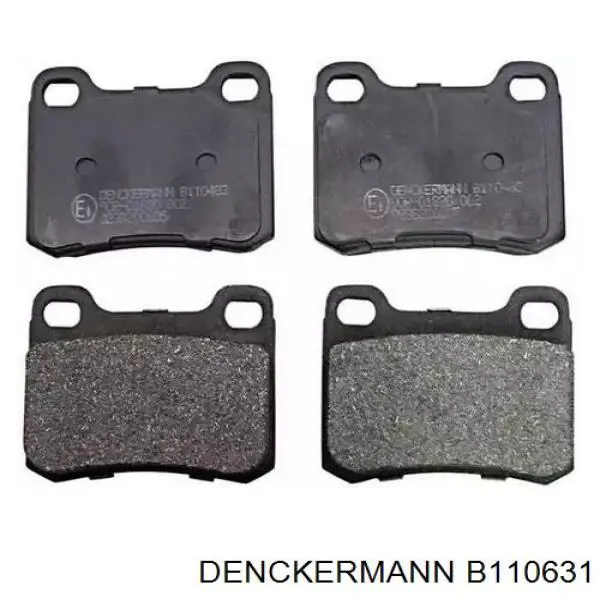Тормозні колодки Denckermann B110631