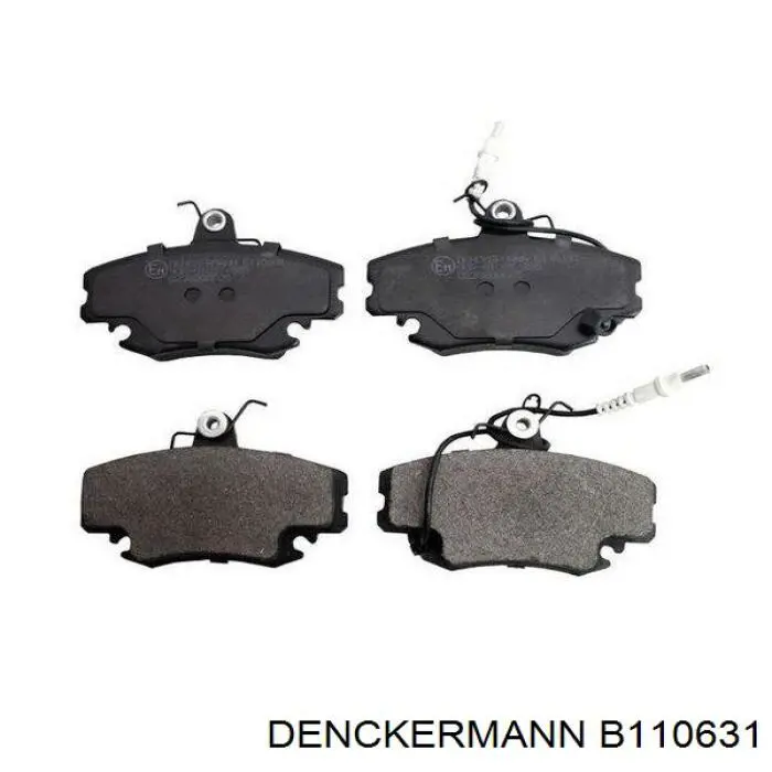 B110631 Denckermann колодки гальмівні передні, дискові