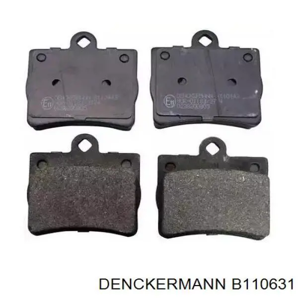 Купити B110631 Denckermann Колодки гальмівні передні, дискові