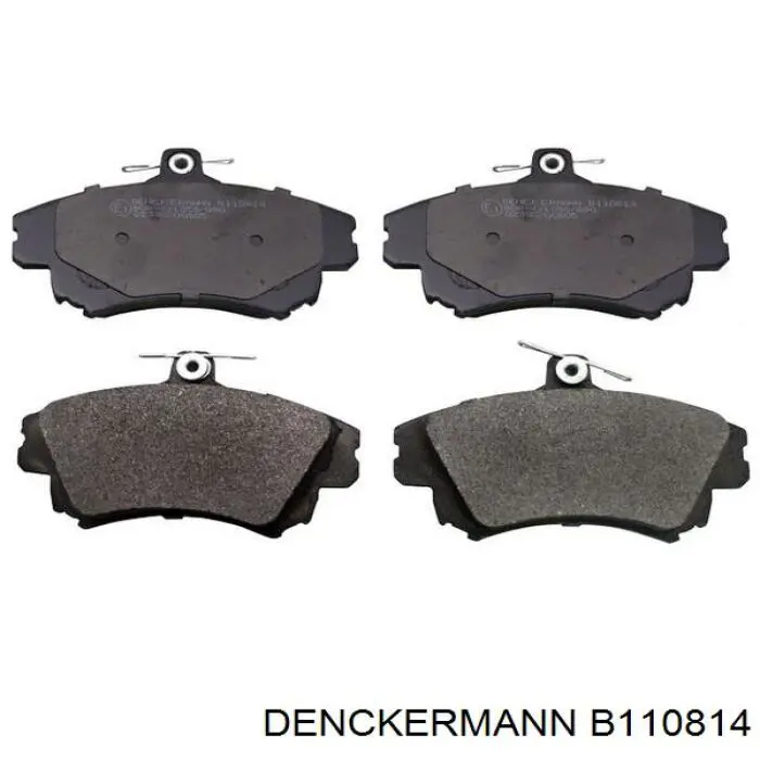 B110814 Denckermann колодки гальмівні передні, дискові