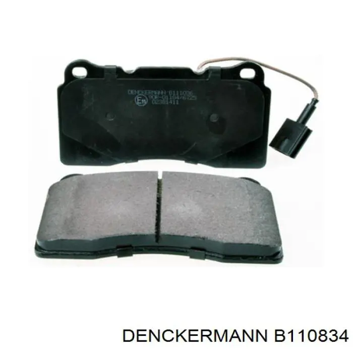 B110834 Denckermann Передні гальмівні колодки