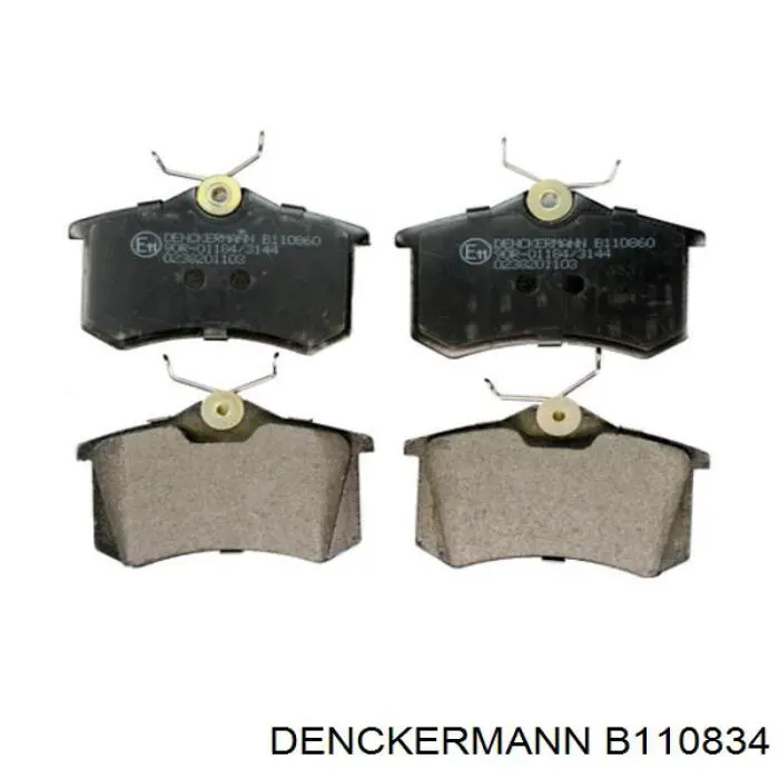Гальмівні колодки Denckermann B110834 ціна, від 14.75 USD
