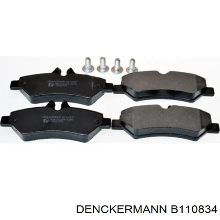 Гальмівні колодки Denckermann B110834 ціна, від 14.75 USD