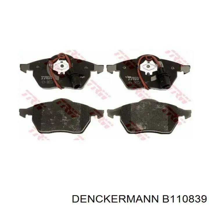 Тормозні колодки Denckermann B110839
