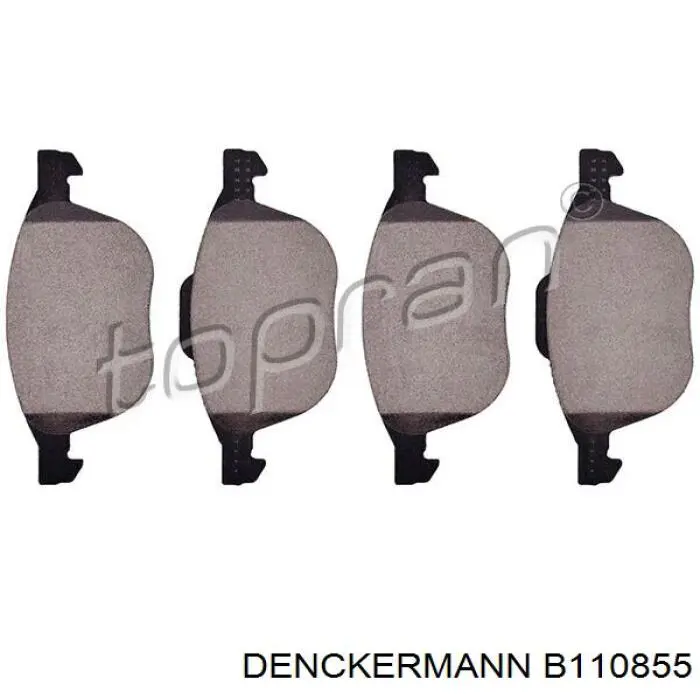 Гальмівні колодки Denckermann B110855 ціна, від 23.20 USD