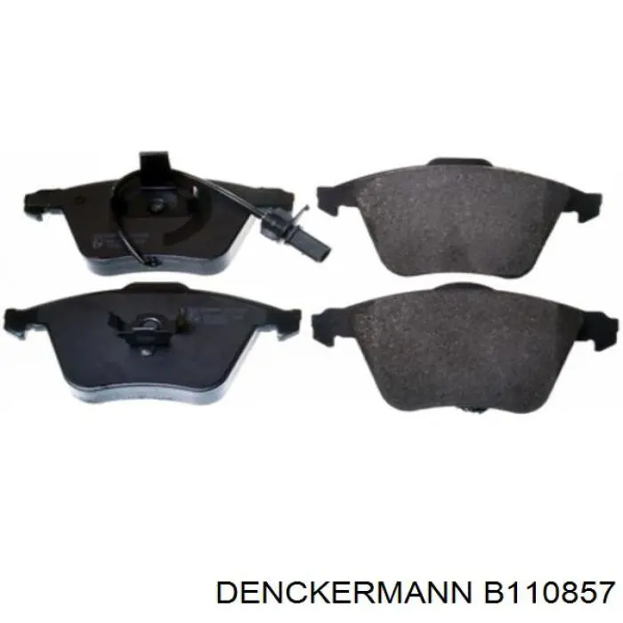 Задні гальмівні колодки Denckermann B110857 ціна, від 13.61 USD