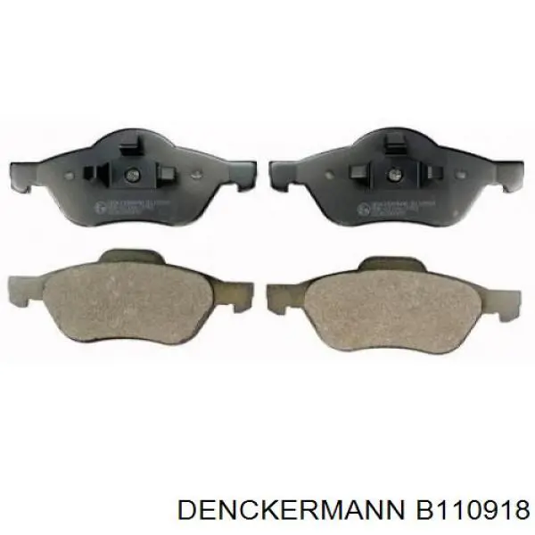 Купити B110918 Denckermann Колодки гальмівні передні, дискові