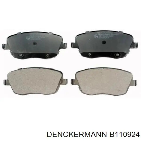Купити B110924 Denckermann Колодки гальмівні передні, дискові