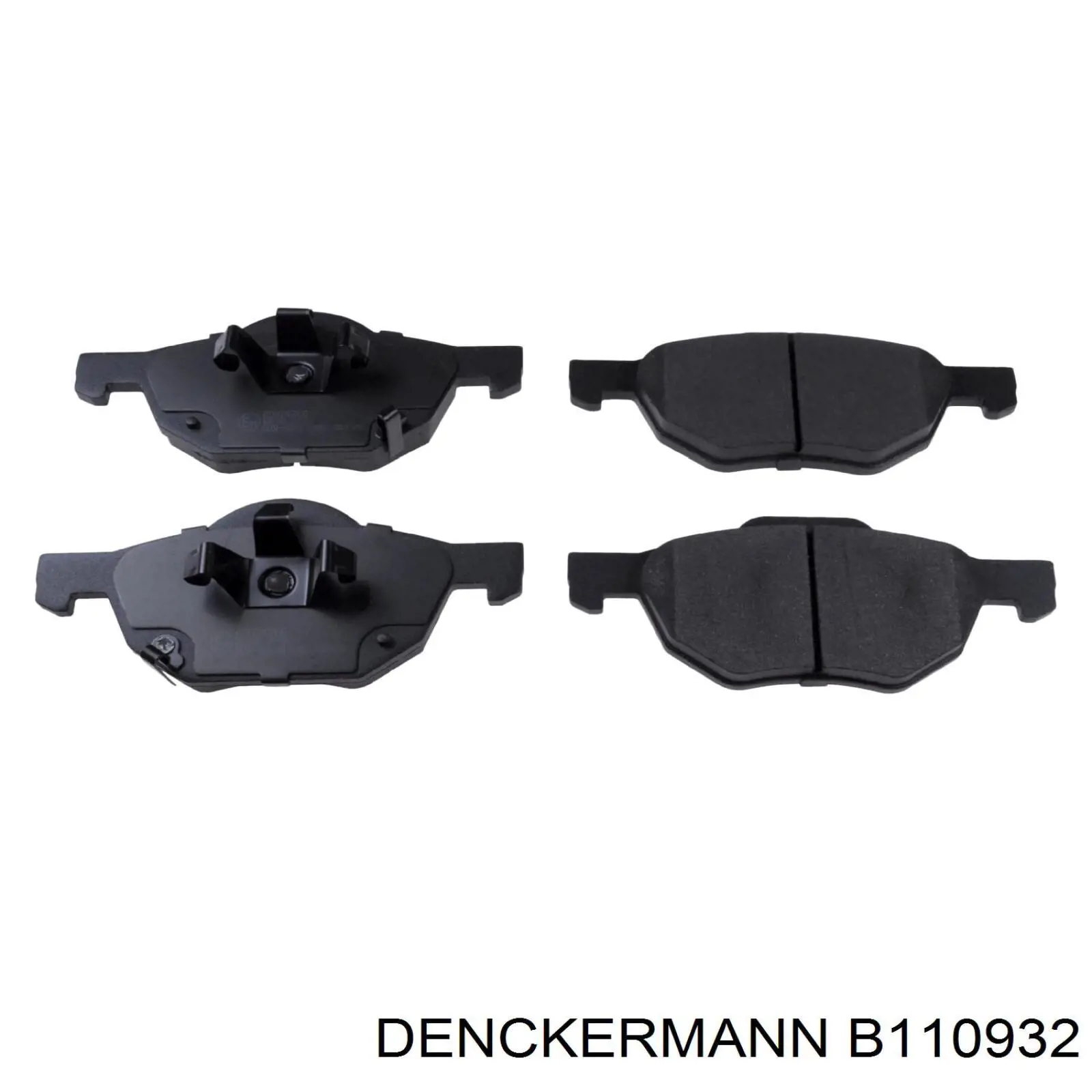B110932 Denckermann Передні гальмівні колодки