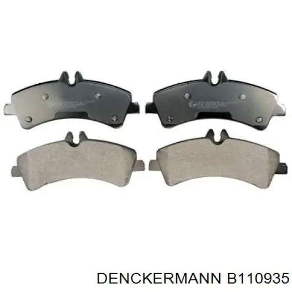 Купити B110935 Denckermann Задні колодки