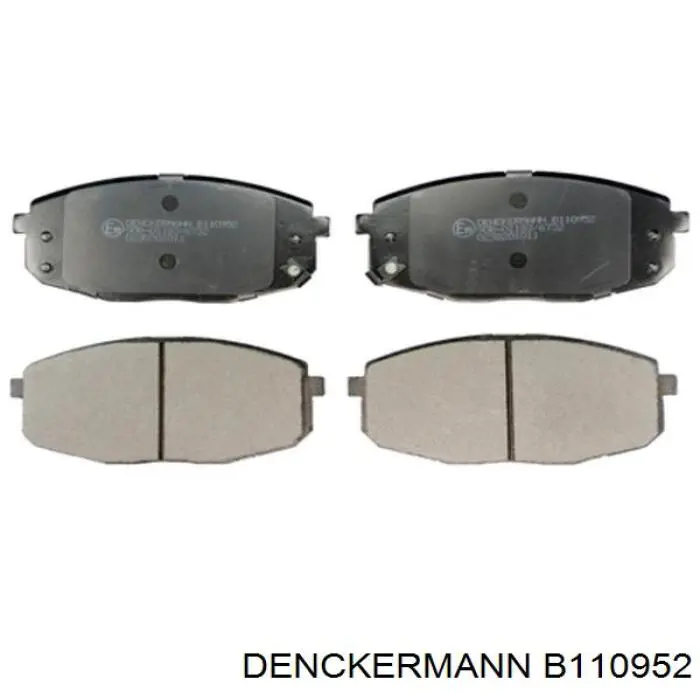 Гальмівні колодки Denckermann B110952 ціна, від 18.58 USD