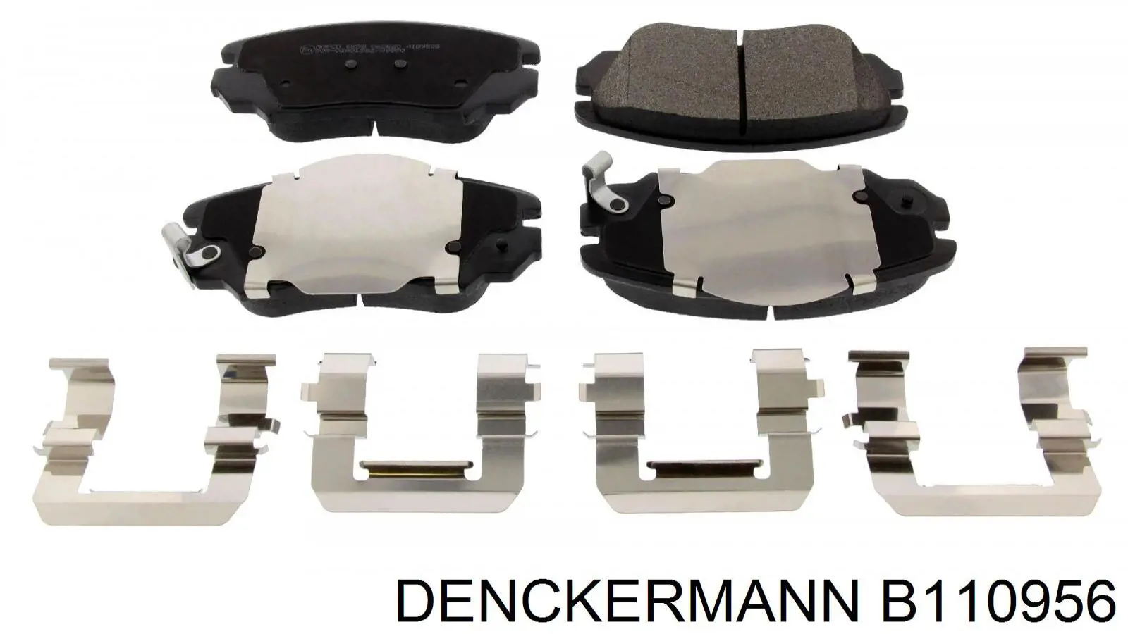 Гальмівні колодки Denckermann B110956 ціна, від 24.22 USD