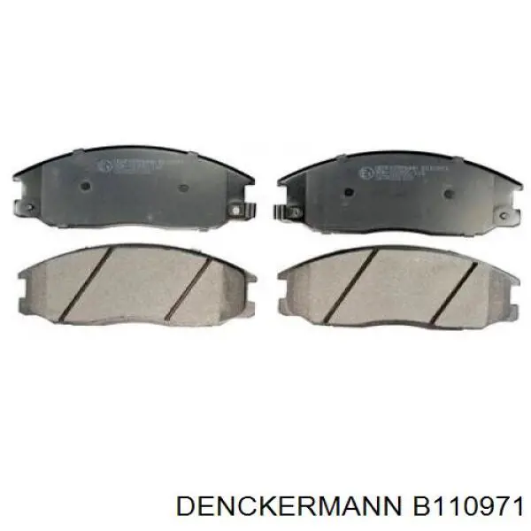 Купити B110971 Denckermann Колодки гальмівні передні, дискові