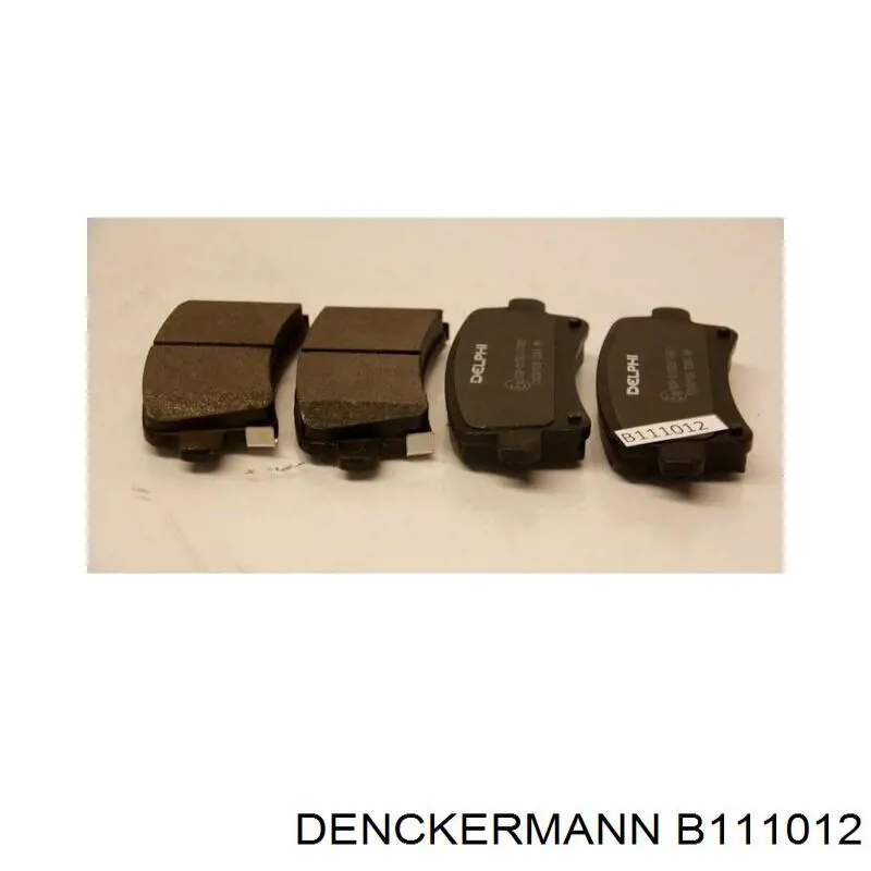 Купити B111012 Denckermann Задні колодки