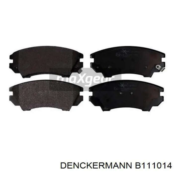 Купити B111014 Denckermann Колодки гальмівні передні, дискові