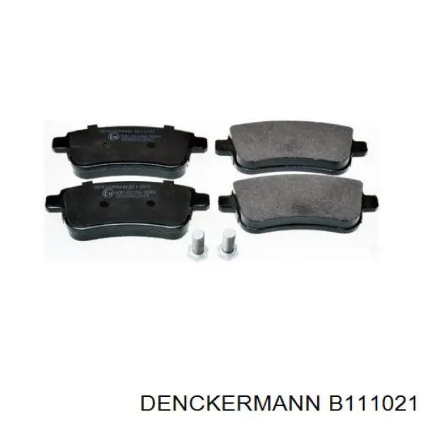 Задні гальмівні колодки Denckermann B111021 ціна, від 15.14 USD
