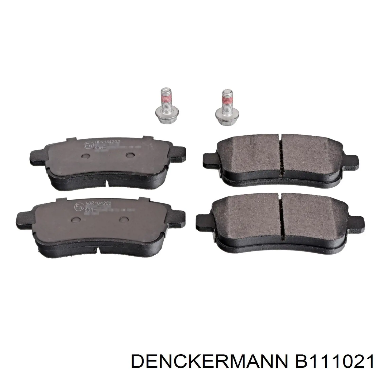 Купити B111021 Denckermann Задні колодки