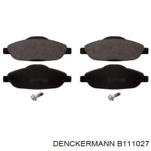 B111027 Denckermann Передні гальмівні колодки