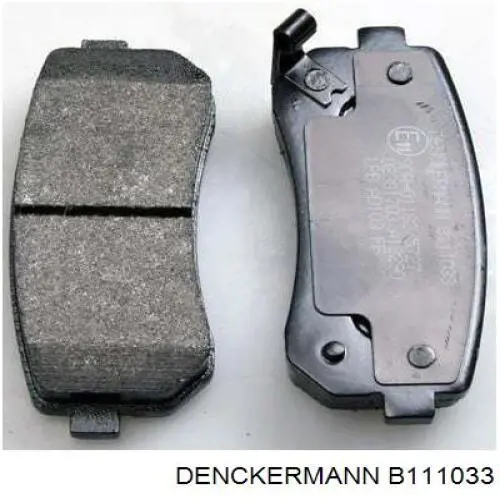Задні гальмівні колодки Denckermann B111033 ціна, від 13.83 USD