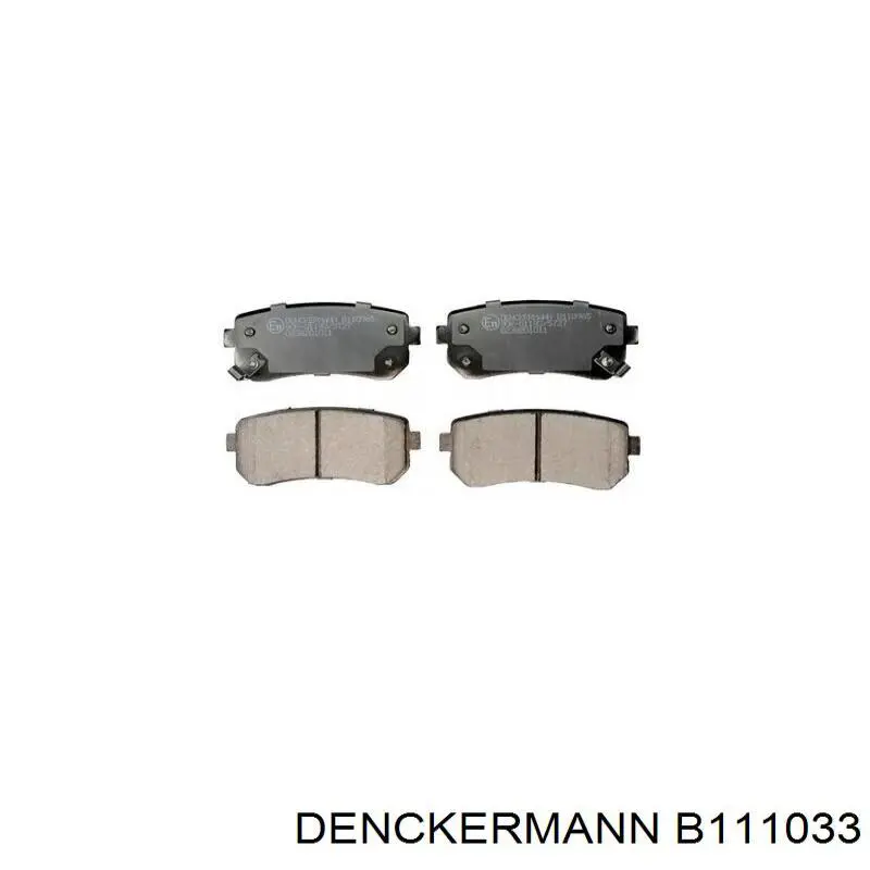 Купити B111033 Denckermann Задні колодки