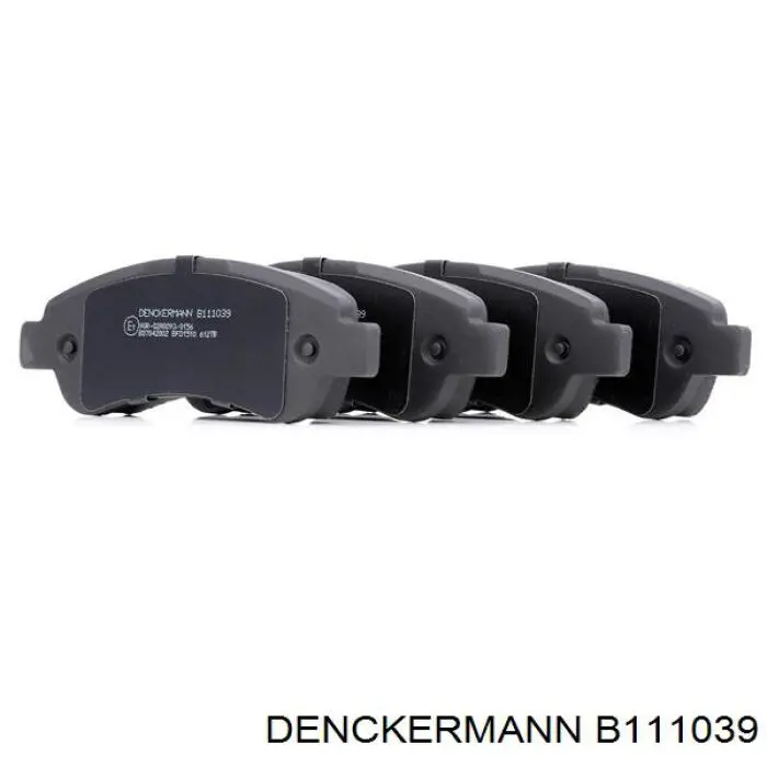 Задні гальмівні колодки Denckermann B111039 ціна, від 17.45 USD