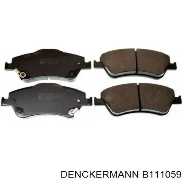 Гальмівні колодки Denckermann B111059 ціна, від 20.78 USD